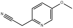 2-Pyridineacetonitrile,5-methoxy-(9CI) Struktur