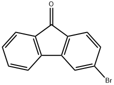 3-溴芴-9-酮 結(jié)構(gòu)式