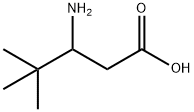 DL-3-T-BUTYL-BETA-ALANINE
 Struktur