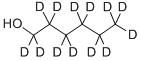 N-HEXYL-D13 ALCOHOL Struktur