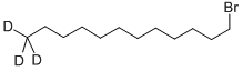 1-BROMODODECANE-12,12,12-D3 Struktur