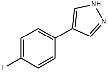 1H-Pyrazole,4-(4-fluorophenyl)-(9CI) Struktur