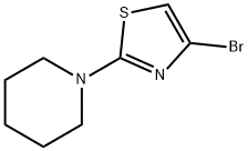 4-BROMO-2-(PIPERIDIN-1-YL)THIAZOLE Struktur