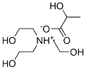 tris(2-hydroxyethyl)ammonium lactate Struktur