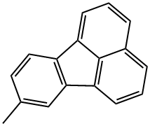 8-メチルフルオランテン 化學(xué)構(gòu)造式