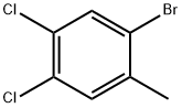 1-Bromo-4,5-dichloro-2-methylbenzene Struktur