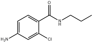 4-amino-2-chloro-N-propylbenzamide Struktur