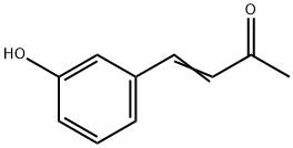 4-(3-Hydroxyphenyl)-3-buten-2-one Struktur