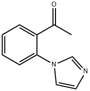 1-[2-(1H-IMIDAZOL-1-YL)PHENYL]ETHANONE Struktur