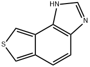 1H-Thieno[3,4-e]benzimidazole(9CI) Struktur