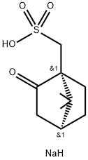 Bicyclo[2.2.1]heptane-1-Methanesulfonic acid, 7,7-diMethyl-2-oxo-, sodiuM salt, (1R,4S)- Struktur