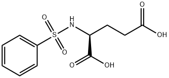 (R)-(-)-N-(PHENYLSULPHONYL)GLUTAMIC ACID Struktur