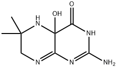 4(1H)-Pteridinone, 2-amino-4a,5,6,7-tetrahydro-4a-hydroxy-6,6-dimethyl- (9CI) Struktur