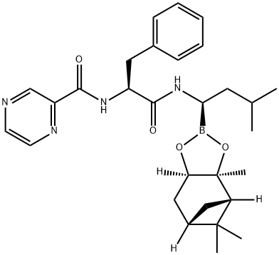 BORTEZOMIB-PINANEDIOL Structure