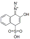 1-Diazo-2-naphthol-4-sulfonic acid Struktur