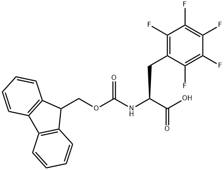 FMOC-L-2,3,4,5,6-五氟苯丙氨酸, 205526-32-5, 結(jié)構(gòu)式