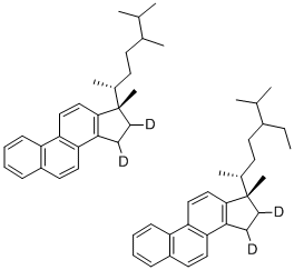 D2 C28 TRIAROMATIC STERANE Struktur