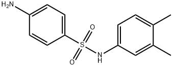 4-AMINO-N-(3,4-DIMETHYLPHENYL)BENZENESULFONAMIDE Struktur