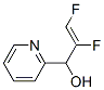 2-Pyridinemethanol, alpha-(1,2-difluoroethenyl)-, (Z)- (9CI) Struktur