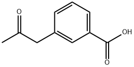 3-(2-OXO-PROPYL)-BENZOIC ACID Struktur