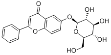 6-HYDROXYFLAVONE-BETA-D-GLUCOSIDE Struktur