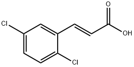 2,5-DICHLOROCINNAMIC ACID Structure