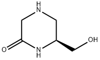 Piperazinone, 6-(hydroxymethyl)-, (6S)- (9CI) Struktur