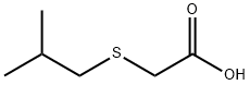 [(2-Methylpropyl)thio]acetic acid Struktur