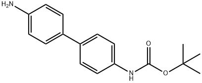 (4'-AMINO-BIPHENYL-4-YL)-CARBAMIC ACID TERT-BUTYL ESTER Struktur