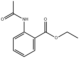 2-(Acetylamino)benzoic acid ethyl ester Struktur