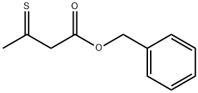 3-Thioxobutyric acid benzyl ester Struktur