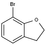 7-BROMO-2,3-DIHYDRO-1-BENZOFURAN Struktur