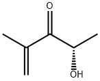 1-Penten-3-one, 4-hydroxy-2-methyl-, (4S)- (9CI) Struktur