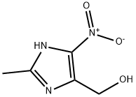 1H-Imidazole-4-methanol, 2-methyl-5-nitro- (9CI) Struktur