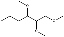 1,2,3-Trimethoxyhexane Struktur