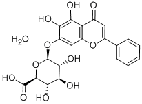 BAICALIN HYDRATE Struktur