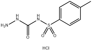 4-(4-METHYLPHENYLSULFONYL)SEMICARBAZIDE HYDROCHLORIDE Struktur