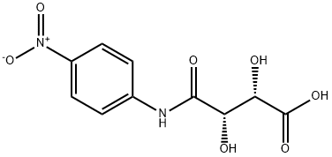 (-)-4'-nitrotartranilic acid Struktur