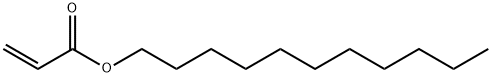 UNDECYL ACRYLATE Struktur