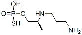 S-2-(3-aminopropylamino)propylphosphorothioate Struktur