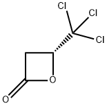 (R)-4-(TRICHLOROMETHYL)-2-OXETANONE Struktur