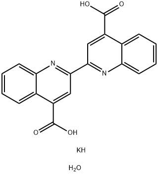 2 2'-BIQUINOLINE-4 4'-DICARBOXYLIC ACID& Struktur