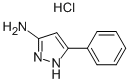 3-AMINO-5-PHENYLPYRAZOLE HCL
 Struktur