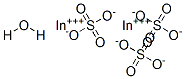 Indium(III)sulfatehydrate Struktur