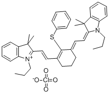 IR-792 PERCHLORATE Struktur