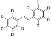 TRANS-STILBENE-D10 (RINGS-D10) Struktur