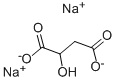 Sodium malate Struktur