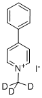 1-(METHYL-D3)-4-PHENYLPYRIDINIUM IODIDE& Struktur