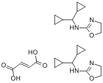 RILMENIDINE HEMIFUMARATE SALT Struktur