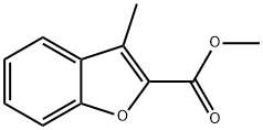 Methyl 3-methyl-2-benzofurancarboxylate Struktur